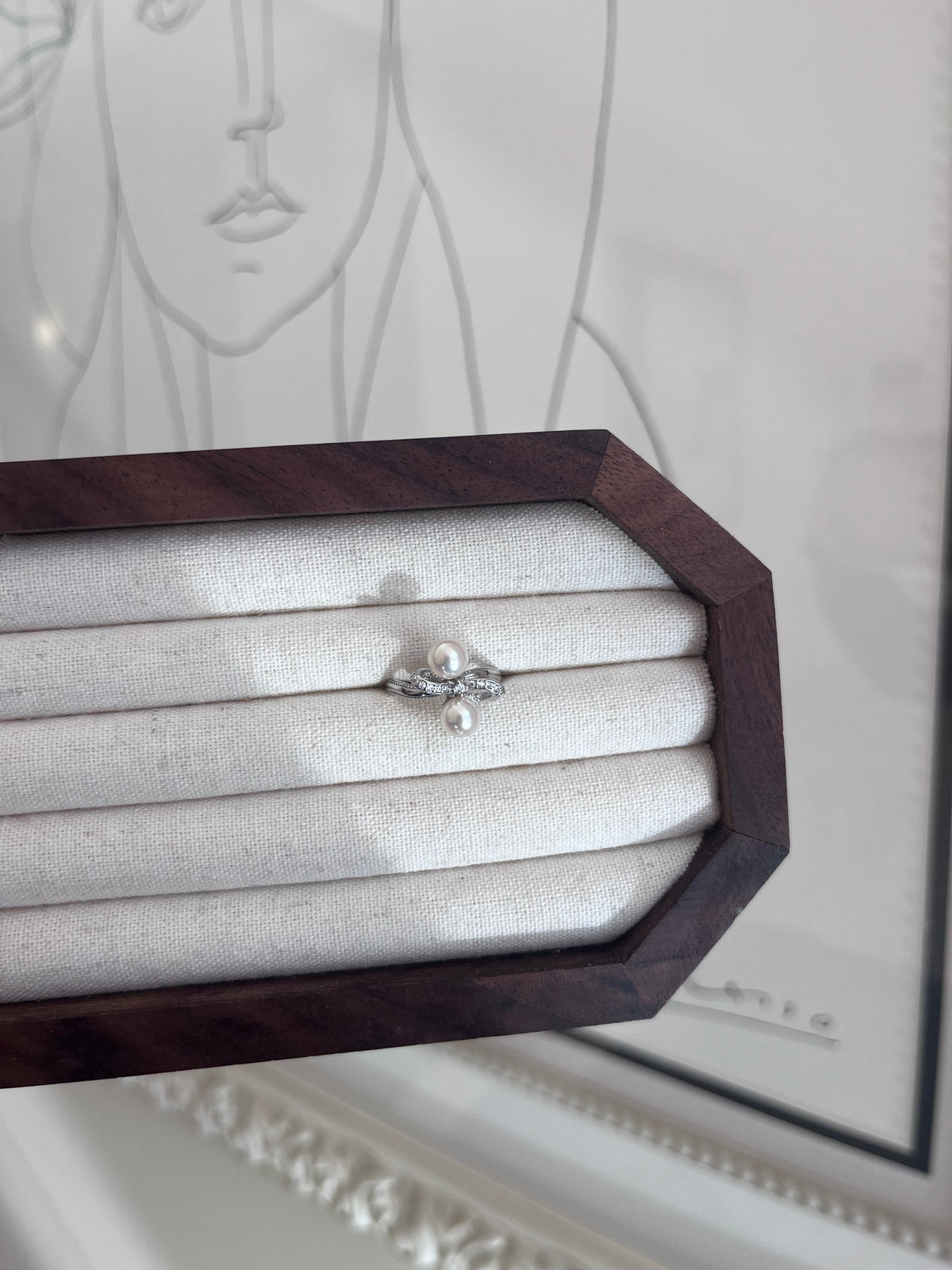 Akoya Pearl ring