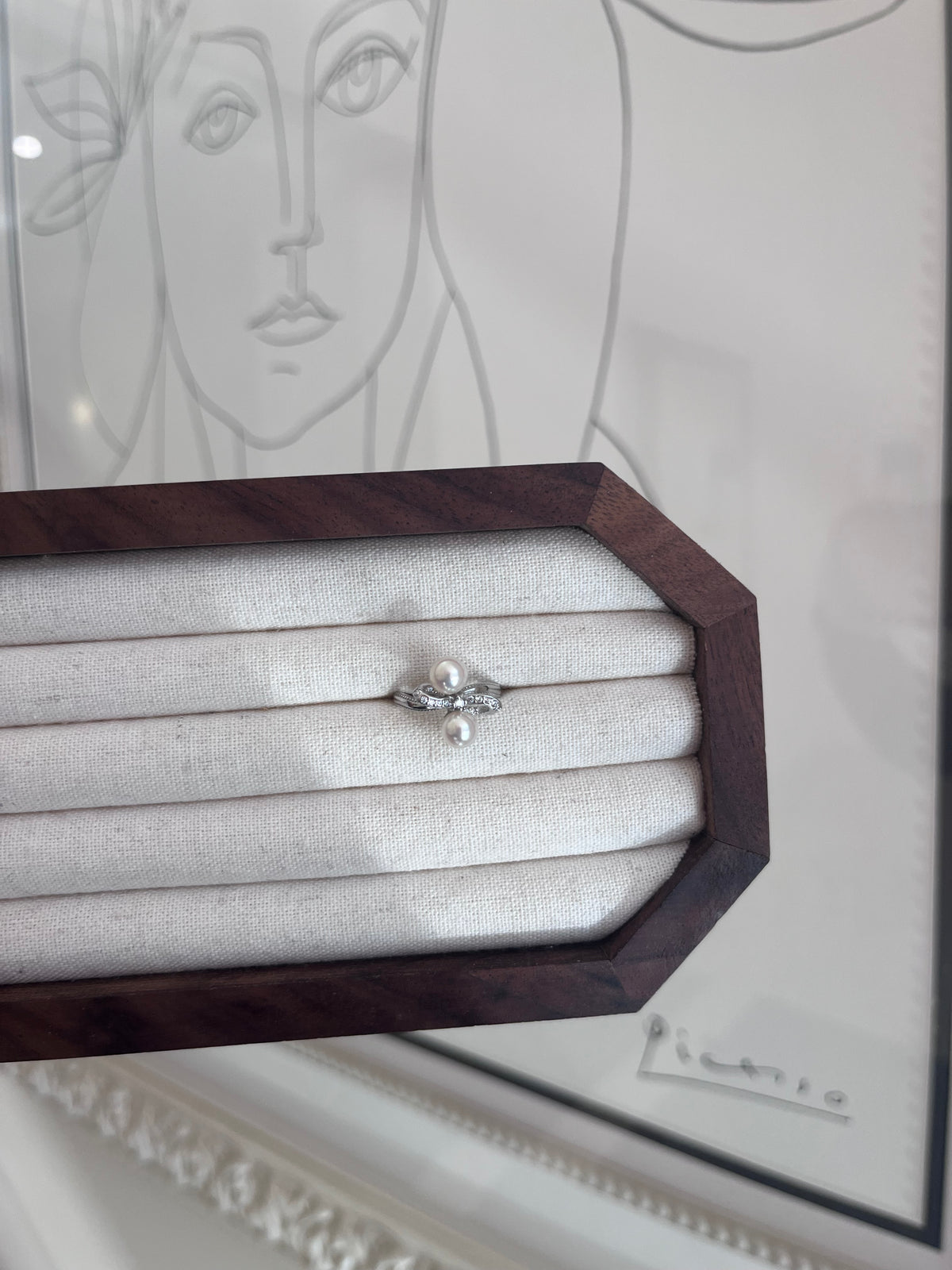 Akoya Pearl ring