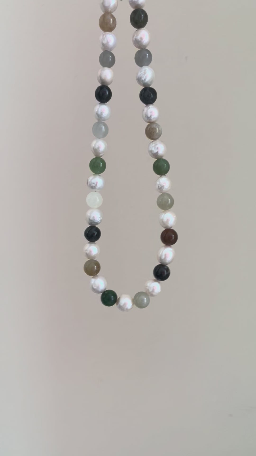 Crystal pearl bracelet